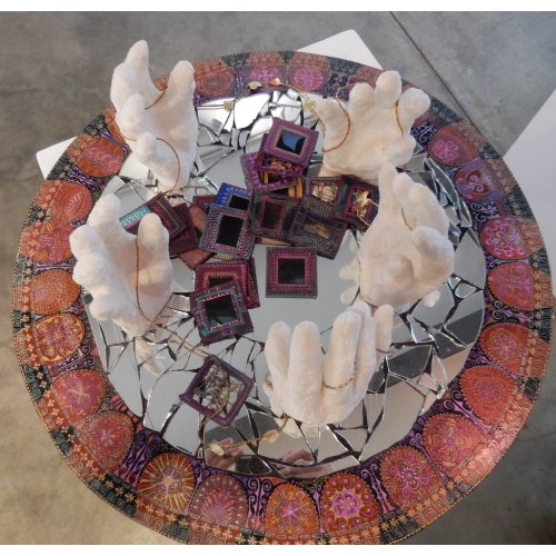 Works by Elaine Barnard, Tilly De Harde and Leonie Malherbe