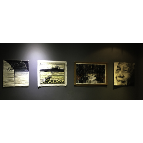 Works by Sarojani Naidoo, Corina Lemmer, Hermine Coleman and Dana Biddle