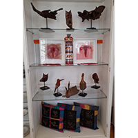 Works by Sarojani Naidoo, Hermine Coleman and Dana Biddle