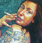 The daughter of a Lion is Also a Lion Detail
