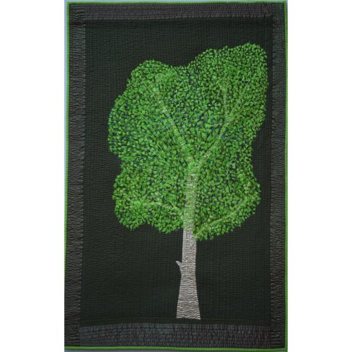 A Green Tree with Birds (2017)
